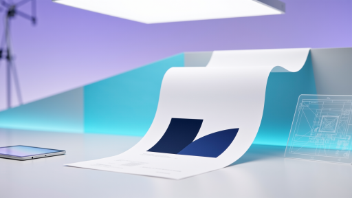 品牌设计作品展示，包含标志设计和品牌应用，现代简约风格，蓝白配色方案